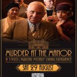 MURDER AT THE MANOR – CLUEDUNNIT AUST | AUG 29